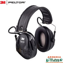 Cascos Peltor SportTac Negro